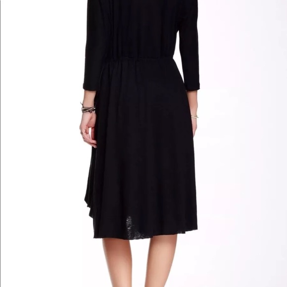 Free People Black Easy Knit Dress Size-M - Picture 2 of 5